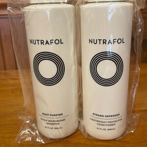 Free shipping!  Nutrafol shampoo and conditioner